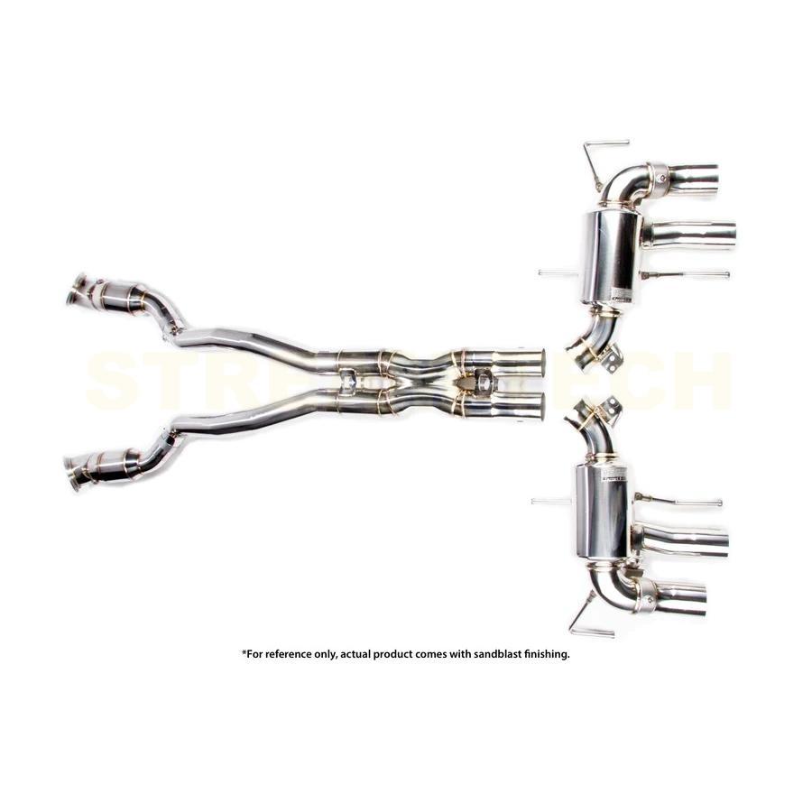 iPE イノテック Ferrari FF用 可変バルブ マフラー チタン製 テールエンド フェラーリ フォー |  | 08