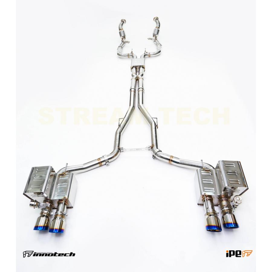 iPE イノテック MASERATI ギブリ 3.0T 2WD用 可変バルブ マフラー フルシステム ステンレス製 キャタライザー テールエンド マセラティ Maserati Ghibli S M157 |  | 04