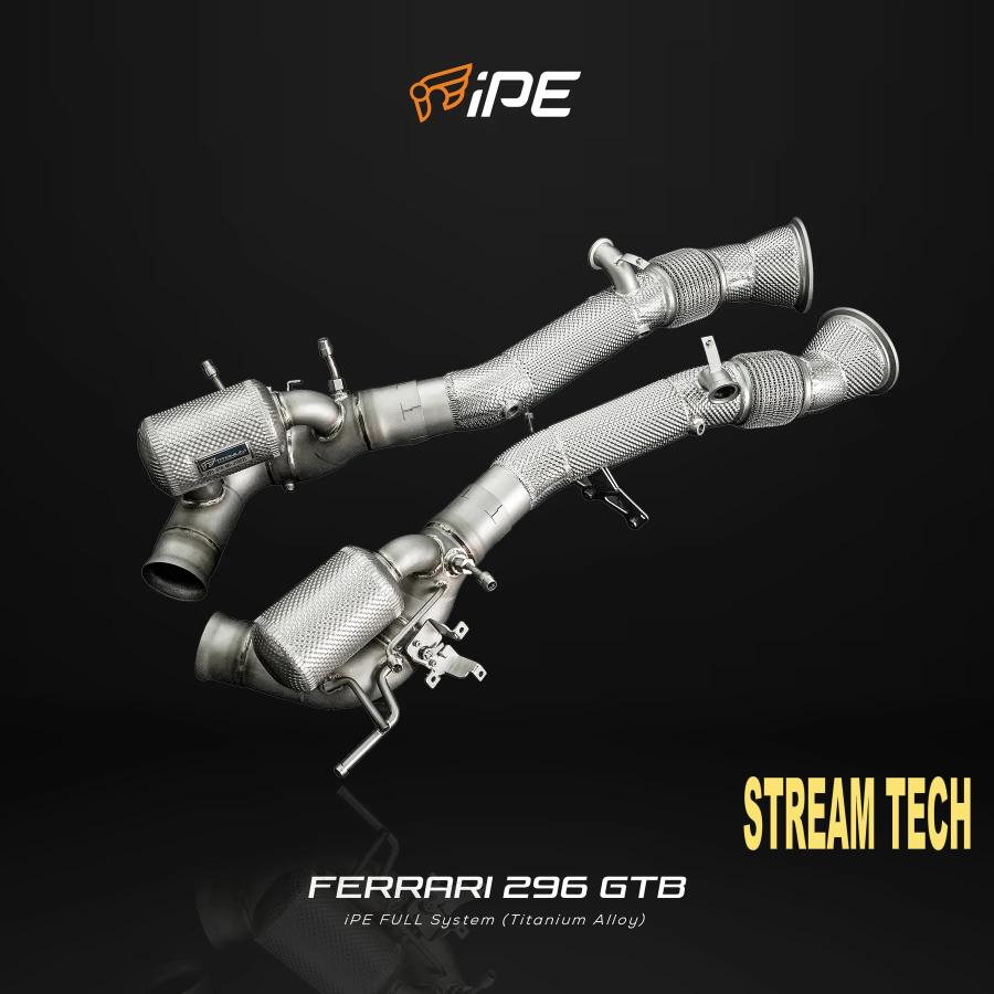 iPE イノテック Ferrari 296 GTB用 可変バルブ マフラー フルシステム チタン製 キャタライザー フェラーリ |  | 01
