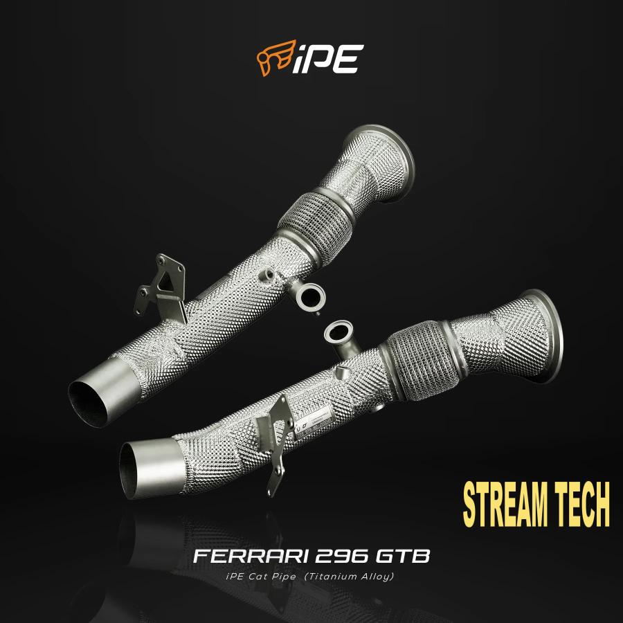 iPE イノテック Ferrari 296 GTB用 可変バルブ マフラー フルシステム チタン製 キャタライザー フェラーリ |  | 03