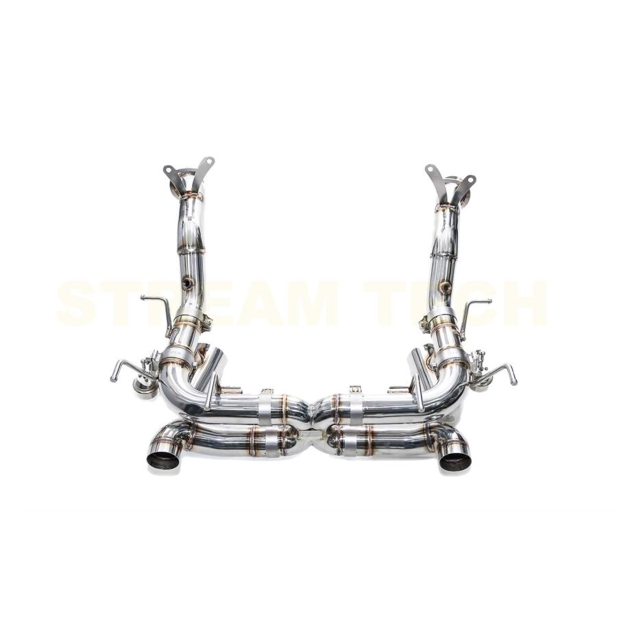 iPE イノテック Ferrari 458 スペチアーレ用 可変バルブ マフラー ステンレス製 キャタライザー フェラーリ Speciale アペルタ |  | 03