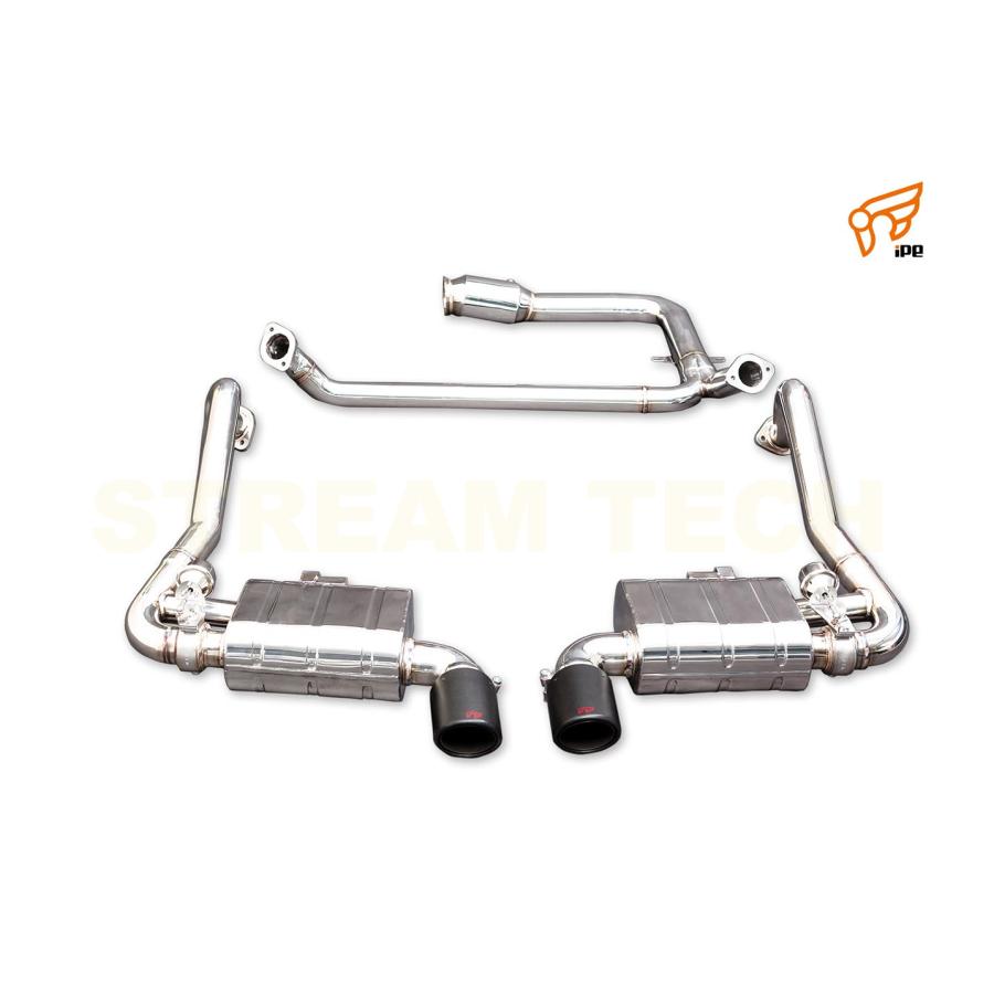 (Lei)Porsche 718GT4用チタンマフラー（バルブ付き） Lei様専用)Porsche 718GT4用チタンマフラー（バルブ付き