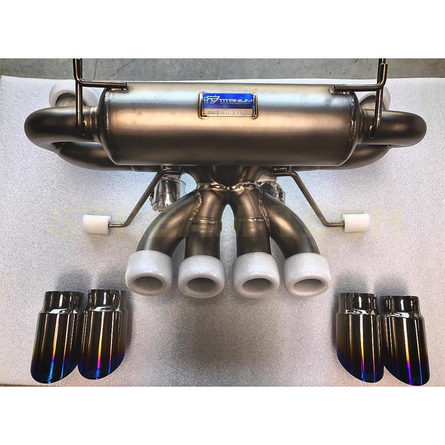 iPE イノテック Lamborghini アヴェンタドール LP750-4 SV用 可変バルブ マフラー チタン製 ランボルギーニ Aventador ロードスター スーパーヴェローチェ |  | 10