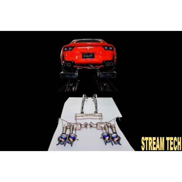 iPE イノテック Ferrari 812 スーパーファスト用 可変バルブ マフラー フルシステム ステンレス製 キャタライザー テールエンド フェラーリ Superfast GTS |  | 06