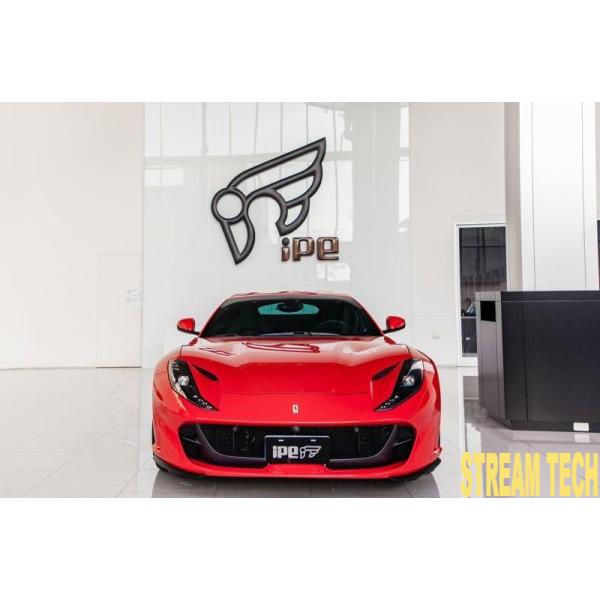 iPE イノテック Ferrari 812 スーパーファスト用 可変バルブ マフラー フルシステム チタン製 キャタライザー テールエンド フェラーリ Superfast GTS |  | 12
