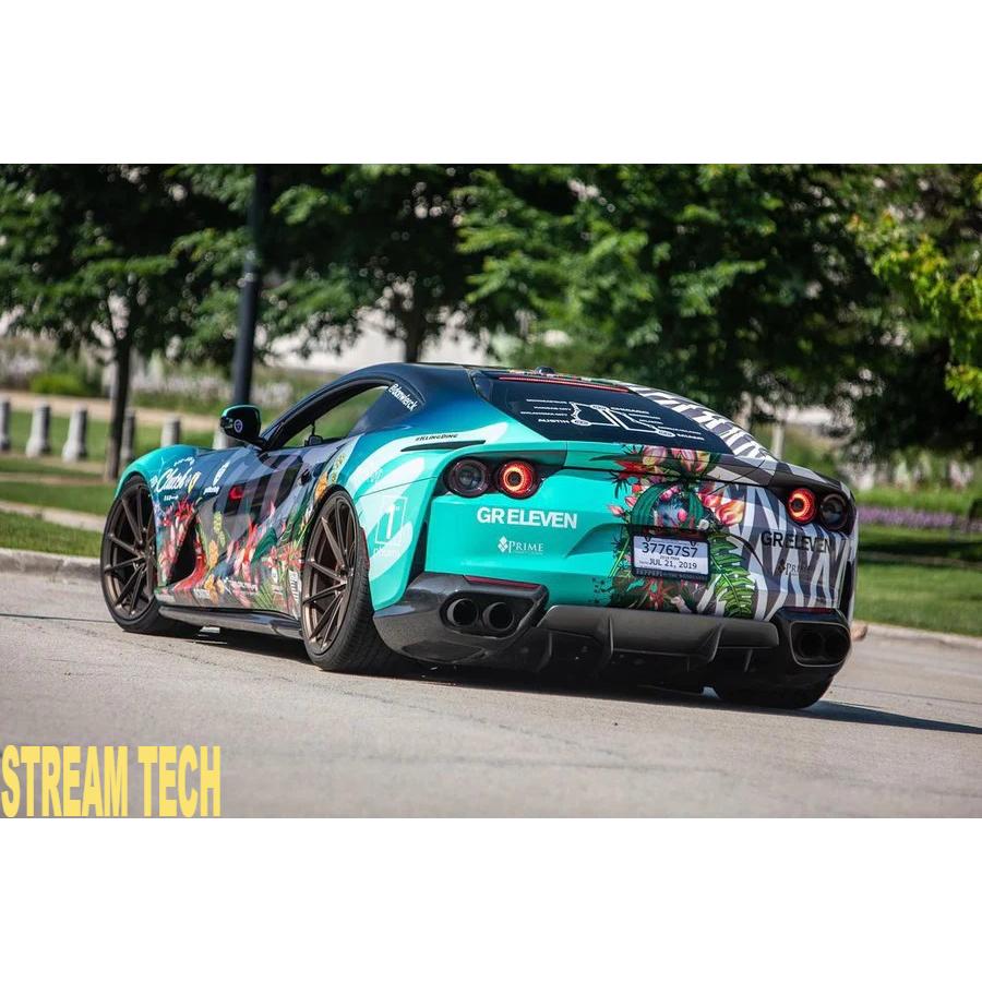 iPE イノテック Ferrari 812 スーパーファスト用 可変バルブ マフラー フルシステム チタン製 キャタライザー テールエンド フェラーリ Superfast GTS |  | 16