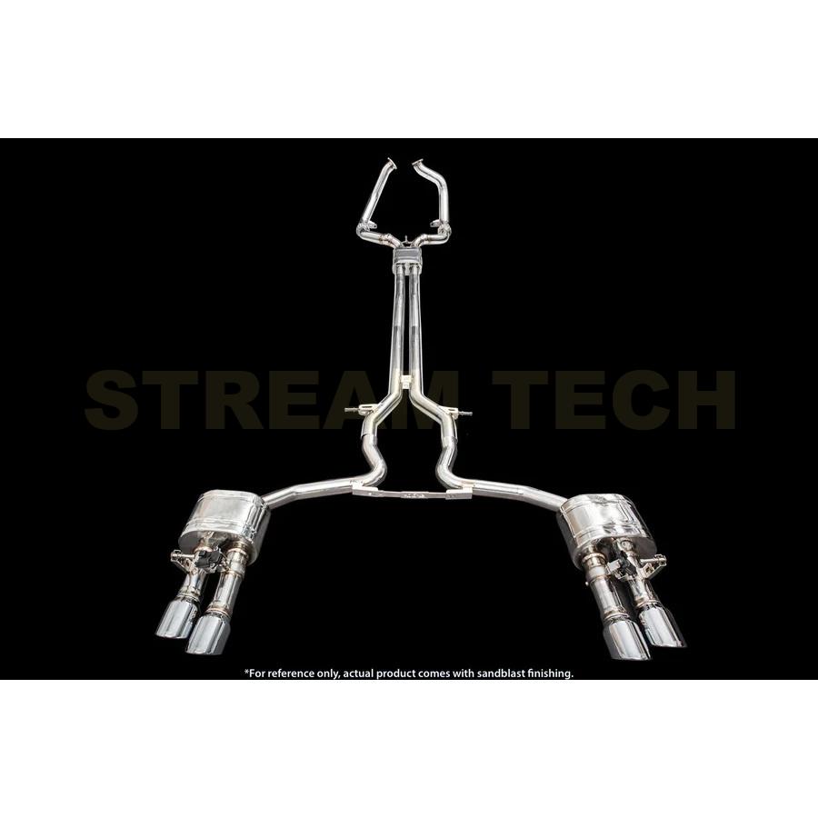 iPE イノテック PORSCHE 971 パナメーラ S 4S 2.9T用 可変バルブ マフラー フルシステム ステンレス製 フロントパイプ テールエンド ポルシェ Panamera |  | 01