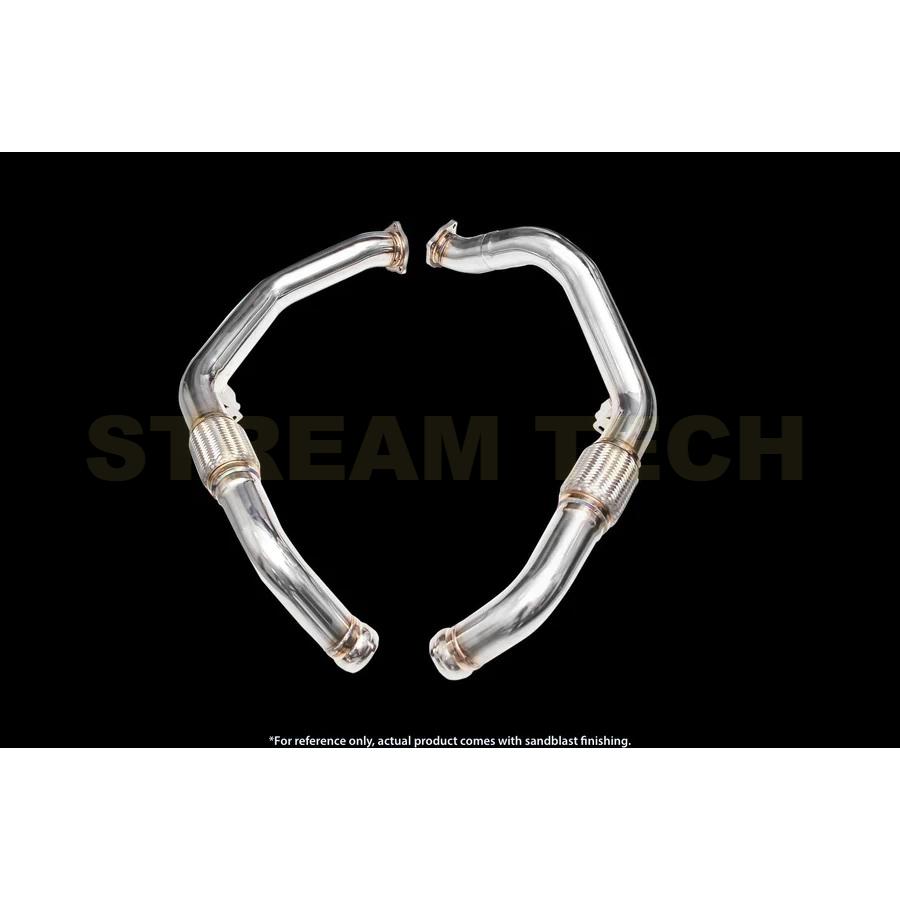 iPE イノテック PORSCHE 971 パナメーラ S 4S 2.9T用 可変バルブ マフラー フルシステム ステンレス製 フロントパイプ テールエンド ポルシェ Panamera |  | 02