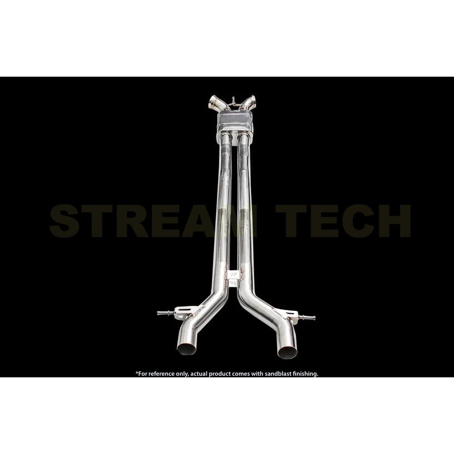 iPE イノテック PORSCHE 971 パナメーラ S 4S 2.9T用 可変バルブ マフラー フルシステム ステンレス製 フロントパイプ テールエンド ポルシェ Panamera |  | 03