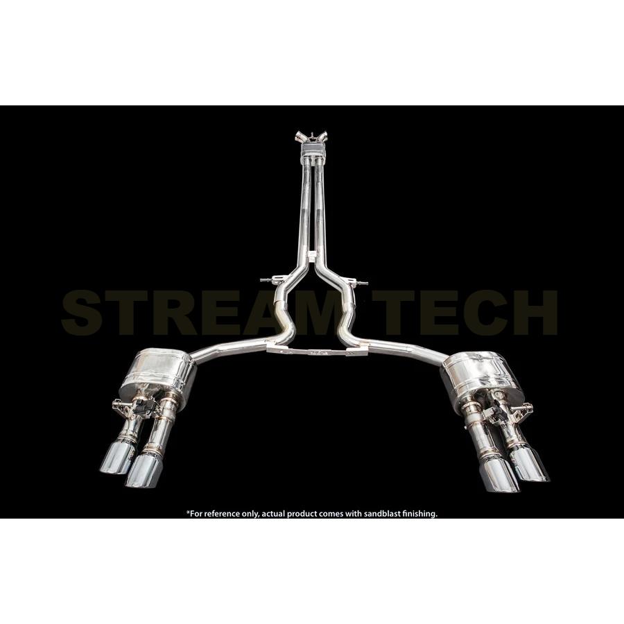 iPE イノテック PORSCHE 971 パナメーラ S 4S 2.9T用 可変バルブ マフラー フルシステム ステンレス製 フロントパイプ テールエンド ポルシェ Panamera |  | 05