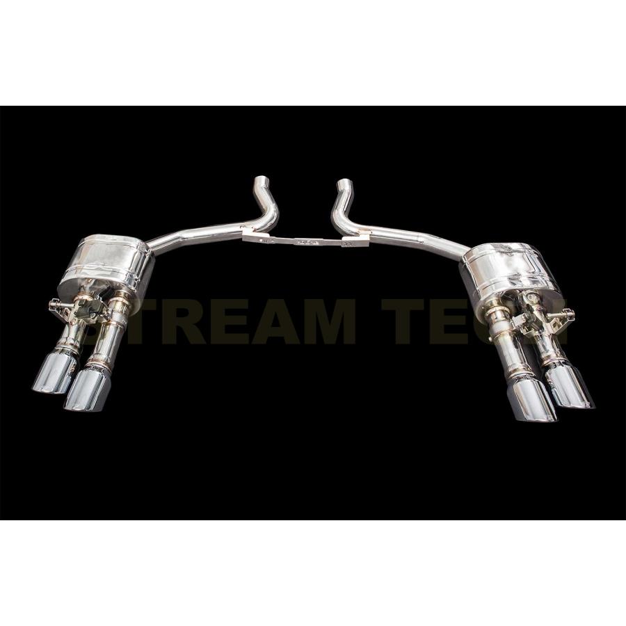 iPE イノテック PORSCHE 971 パナメーラ 4 3.0T用 可変バルブ マフラー フルシステム ステンレス製 テールエンド ポルシェ Panamera |  | 04