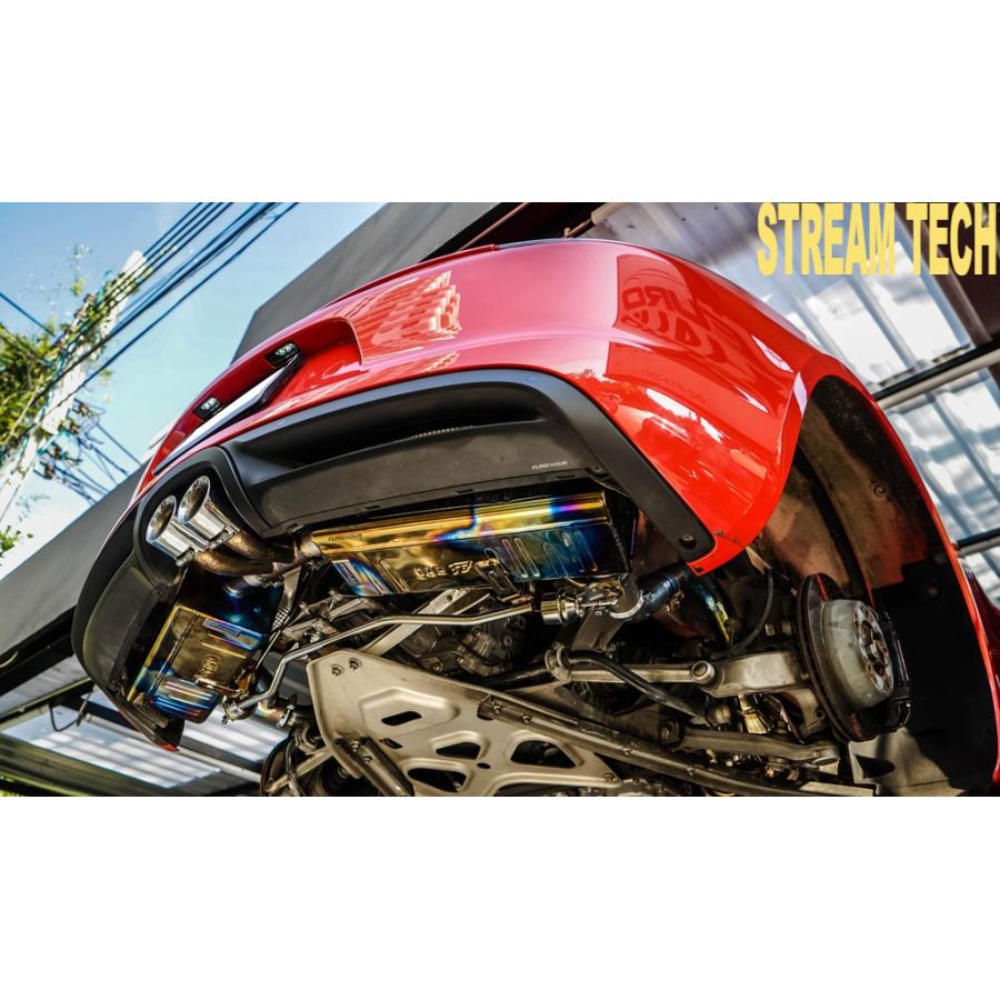 iPE イノテック PORSCHE 981 ボクスター ケイマン用 可変バルブ付き マフラー フルシステム チタン製 テールエンド ポルシェ Boxster Cayman |  | 04