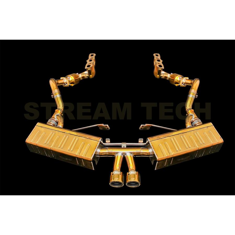 iPE イノテック PORSCHE 981 ボクスター ケイマン用 可変バルブ付き マフラー フルシステム チタン製 テールエンド ポルシェ Boxster Cayman |  | 06