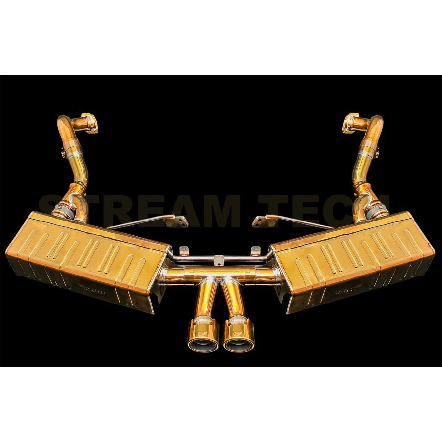 iPE イノテック PORSCHE 981 ボクスター ケイマン用 可変バルブ付き マフラー フルシステム チタン製 テールエンド ポルシェ Boxster Cayman |  | 07