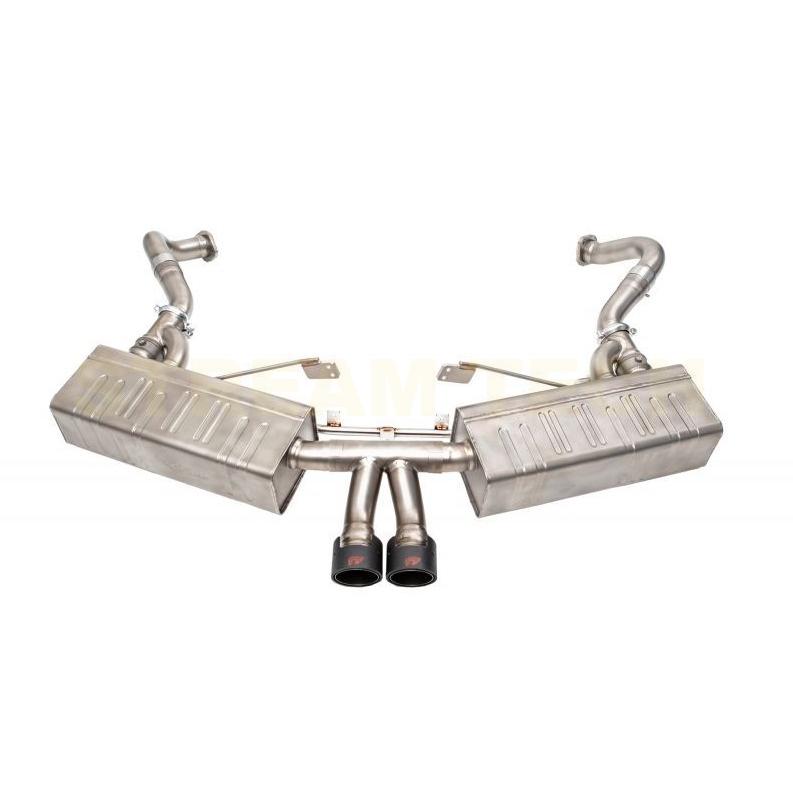 iPE イノテック PORSCHE 987 ボクスター ケイマン 後期用 可変バルブ マフラー フルシステム チタン製 テールエンド ポルシェ Boxster Cayman 987.2 | 