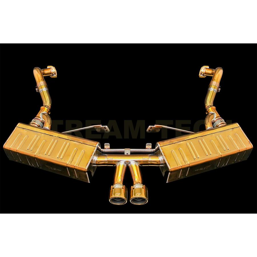 iPE イノテック PORSCHE 987 ボクスター ケイマン 後期用 可変バルブ マフラー フルシステム チタン製 テールエンド ポルシェ Boxster Cayman 987.2 |  | 03