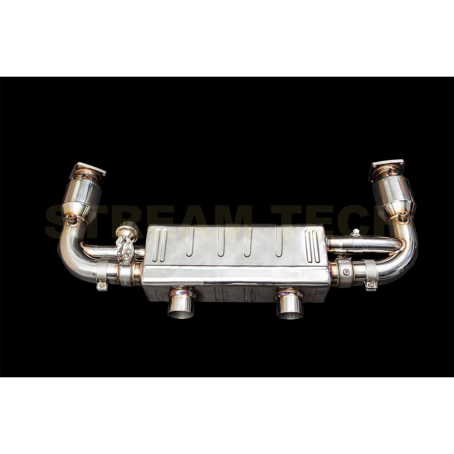 iPE イノテック PORSCHE 991 カレラ 後期用 可変バルブ マフラー ステンレス製 テールエンド ポルシェ 911 991.2 Carrera S 4 4S GTS | 