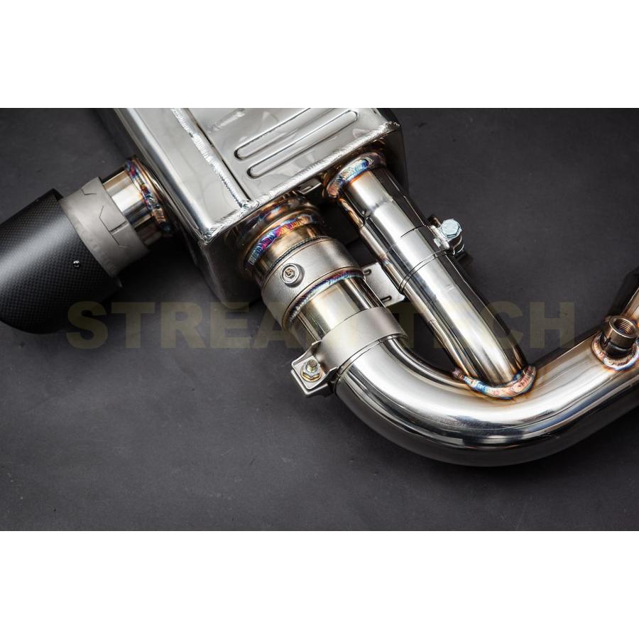 iPE イノテック PORSCHE 991 カレラ 後期用 可変バルブ マフラー ステンレス製 テールエンド ポルシェ 911 991.2 Carrera S 4 4S GTS |  | 01