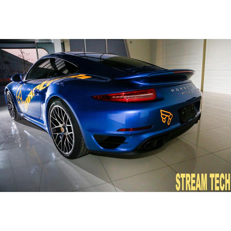 iPE イノテック PORSCHE 991 ターボ ターボ S用 可変バルブ マフラー フルシステム チタン製 テールエンド ポルシェ 911 991.1 991.2 Turbo Turbo S |  | 14