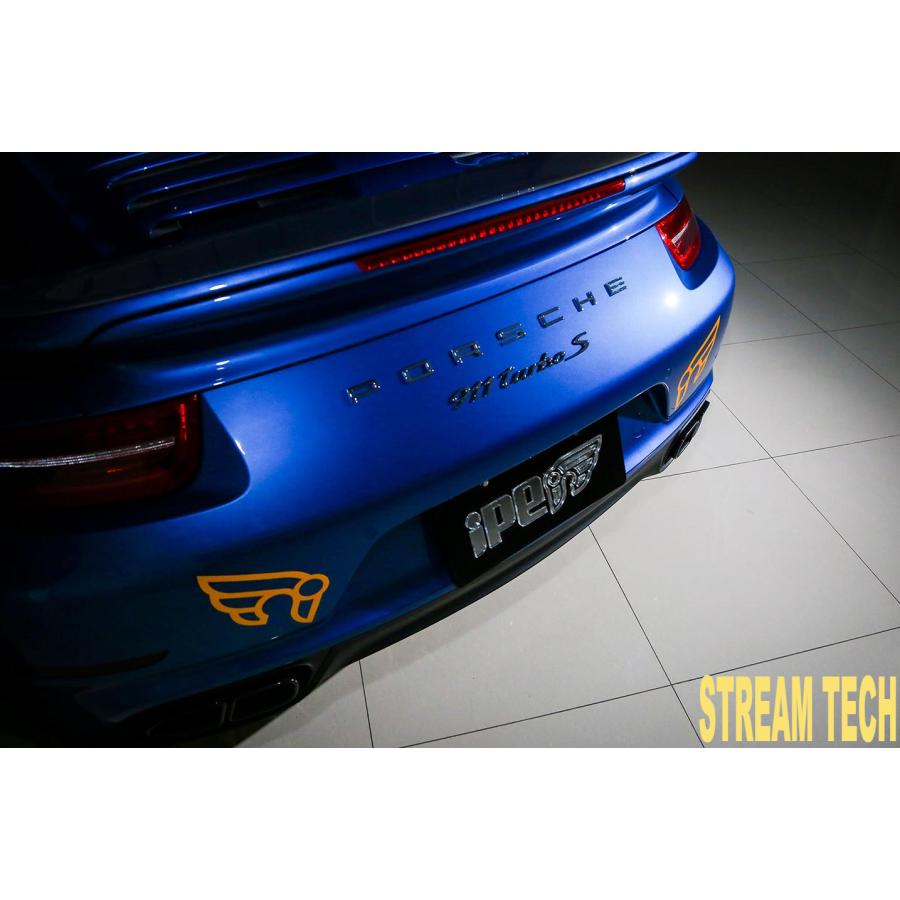 iPE イノテック PORSCHE 991 ターボ ターボ S用 可変バルブ マフラー フルシステム チタン製 テールエンド ポルシェ 911 991.1 991.2 Turbo Turbo S |  | 15