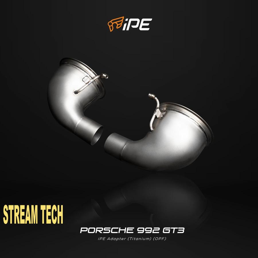 iPE イノテック PORSCHE 992 GT3用 可変バルブ マフラー チタン iPE イノテック PORSCHE 992 GT3用 可変バルブ マフラー チタン