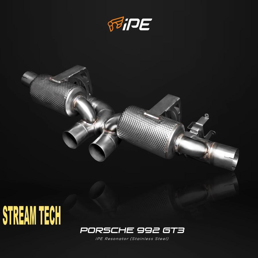 iPE イノテック PORSCHE 992 GT3用 可変バルブ マフラー フルシステム ステンレス製 キャタライザー テールエンド ポルシェ 911 992.1 GT3 RS ツーリング |  | 11