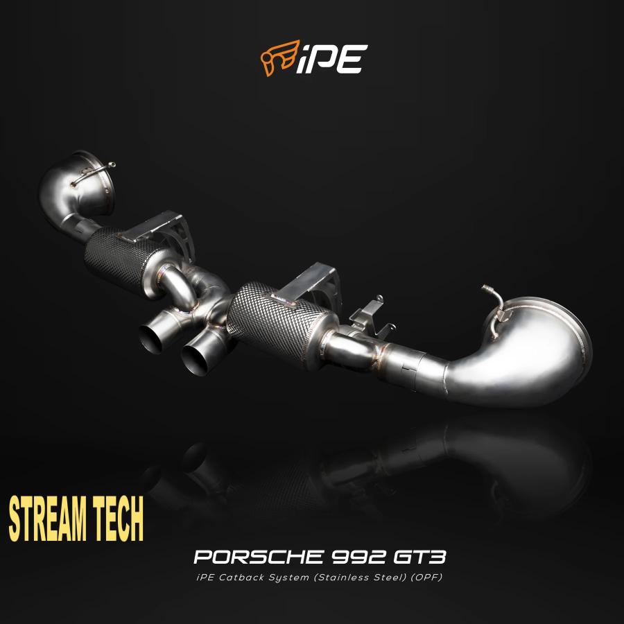 iPE イノテック PORSCHE 992 GT3用 可変バルブ マフラー フルシステム ステンレス製 キャタライザー テールエンド ポルシェ 911 992.1 GT3 RS ツーリング |  | 06