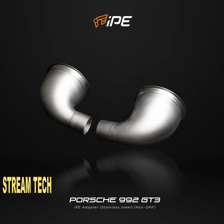 iPE イノテック PORSCHE 992 GT3用 可変バルブ マフラー フルシステム ステンレス製 キャタライザー テールエンド ポルシェ 911 992.1 GT3 RS ツーリング |  | 09