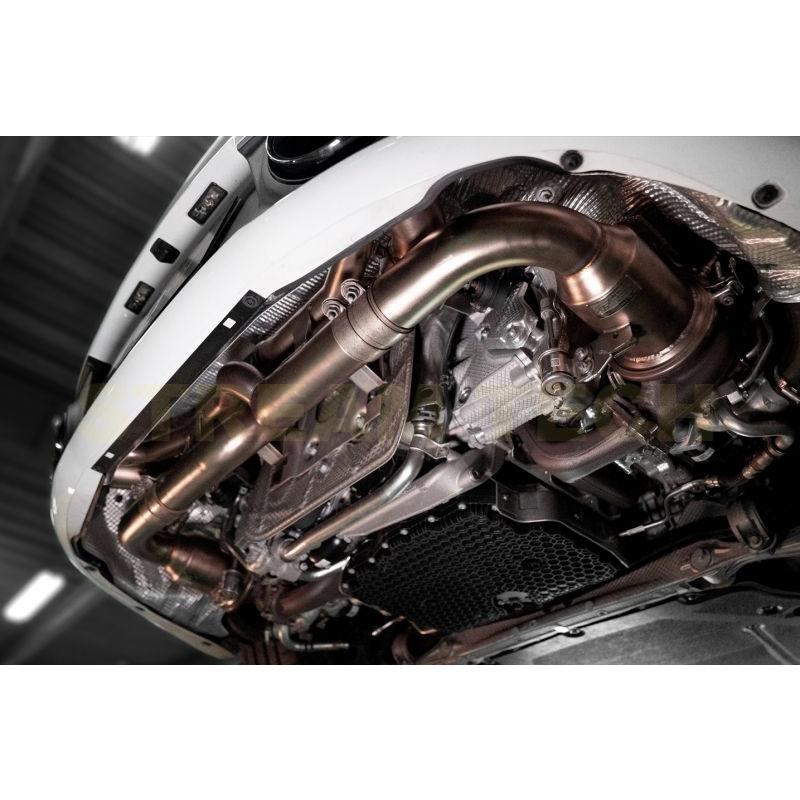 iPE イノテック PORSCHE 992 カレラ用 可変バルブ マフラー フルシステム チタン製 エキマニ キャタライザー ポルシェ 911 992.1 Carrera S 4 4S GTS |  | 05