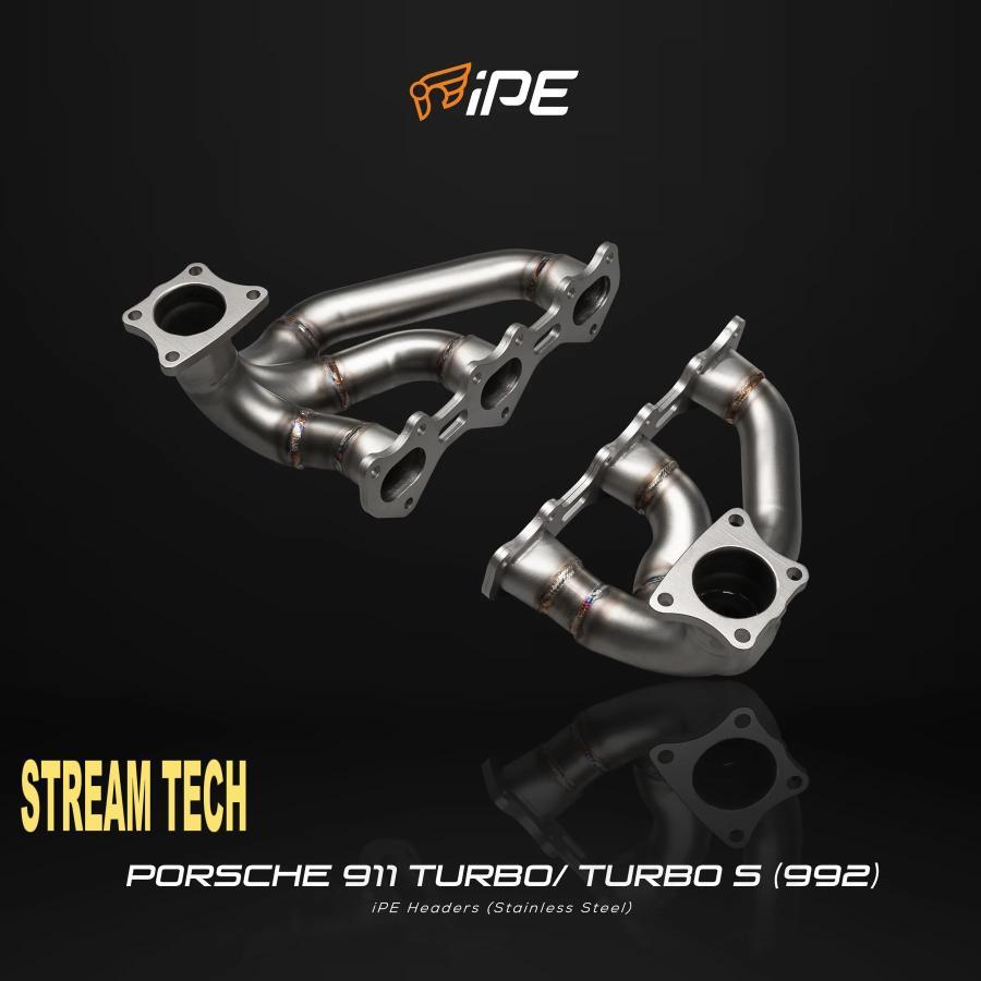 iPE イノテック PORSCHE 992 ターボ用 可変バルブ マフラー フルシステム チタン製 キャタライザー ポルシェ 911 992.1 Turbo S |  | 02