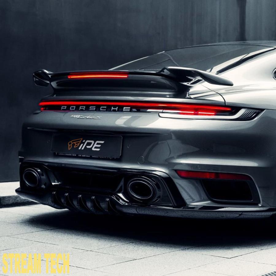 iPE イノテック PORSCHE 992 ターボ用 可変バルブ マフラー フルシステム チタン製 キャタライザー ポルシェ 911 992.1 Turbo S |  | 04