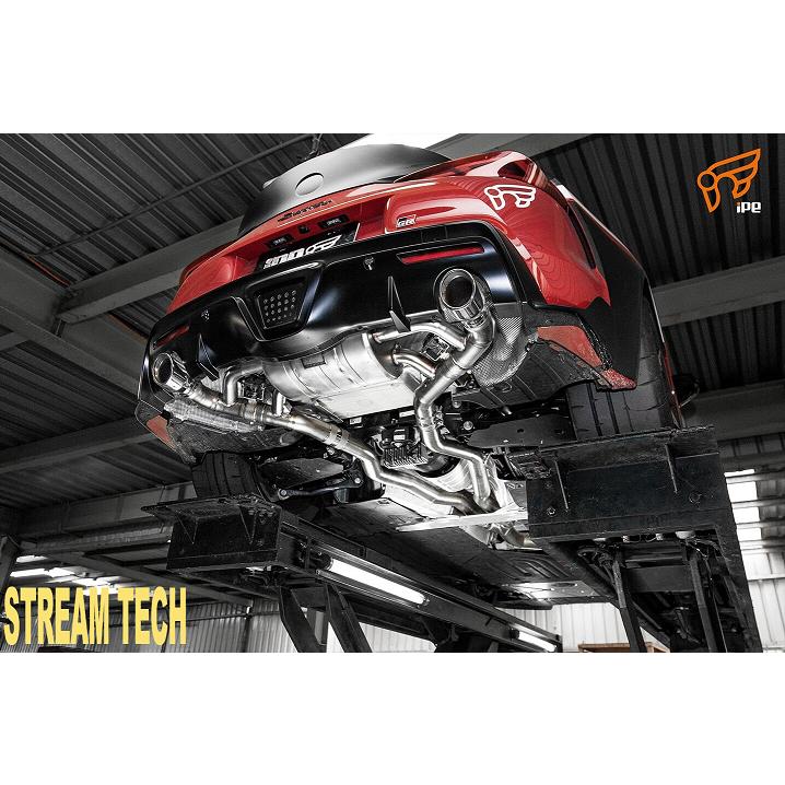 iPE イノテック TOYOTA A90 GR スープラ 3.0T用 可変バルブ マフラー フルシステム ステンレス製 キャタライザー テールエンド トヨタ GR Supra DB型 |  | 03