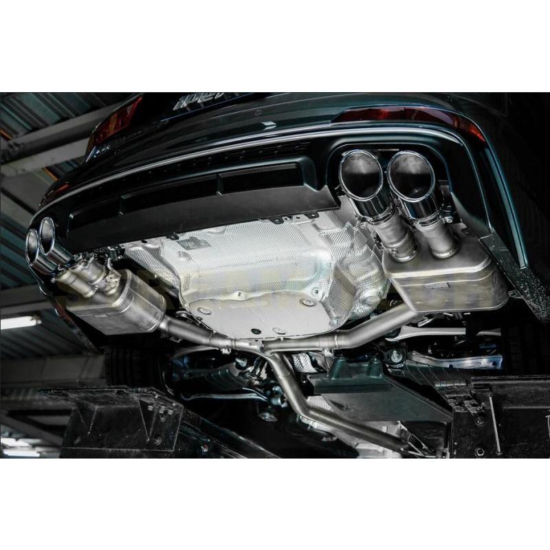 iPE イノテック AUDI C8 A6 A7 45TFSI 2.0T用 可変バルブ マフラー フルシステム ステンレス製 キャタライザー テールエンド アウディ Quattro |  | 01