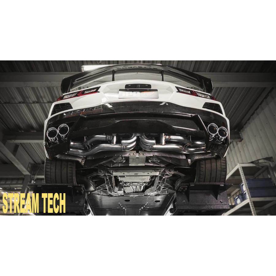 iPE イノテック Chevrolet C8 コルベット用 可変バルブ マフラー フルシステム ステンレス製 キャタライザー テールエンド シボレー Corvette |  | 01