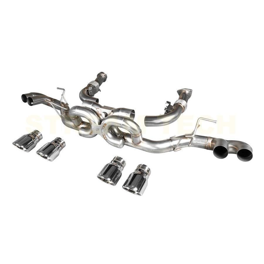 iPE イノテック Chevrolet C8 コルベット用 可変バルブ マフラー フルシステム ステンレス製 キャタライザー テールエンド シボレー Corvette |  | 03