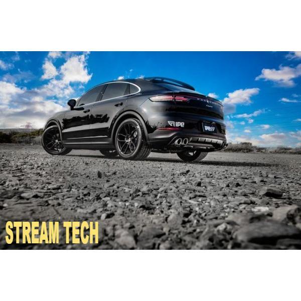 iPE イノテック PORSCHE E3 カイエン 3.0T用 可変バルブ マフラー フルシステム ステンレス製 キャタライザー テールエンド ポルシェ Cayenne SUV クーペ |  | 17