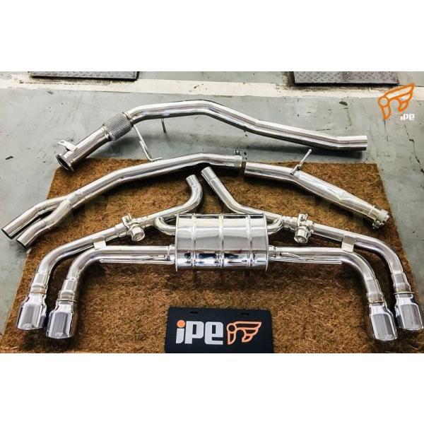 iPE イノテック PORSCHE E3 カイエン 3.0T用 可変バルブ マフラー フルシステム ステンレス製 キャタライザー テールエンド ポルシェ Cayenne SUV クーペ |  | 05