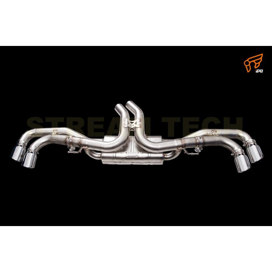 iPE イノテック PORSCHE E3 カイエン S 2.9T用 可変バルブ マフラー フルシステム ステンレス製 キャタライザー テールエンド ポルシェ Cayenne S SUV クーペ |  | 05