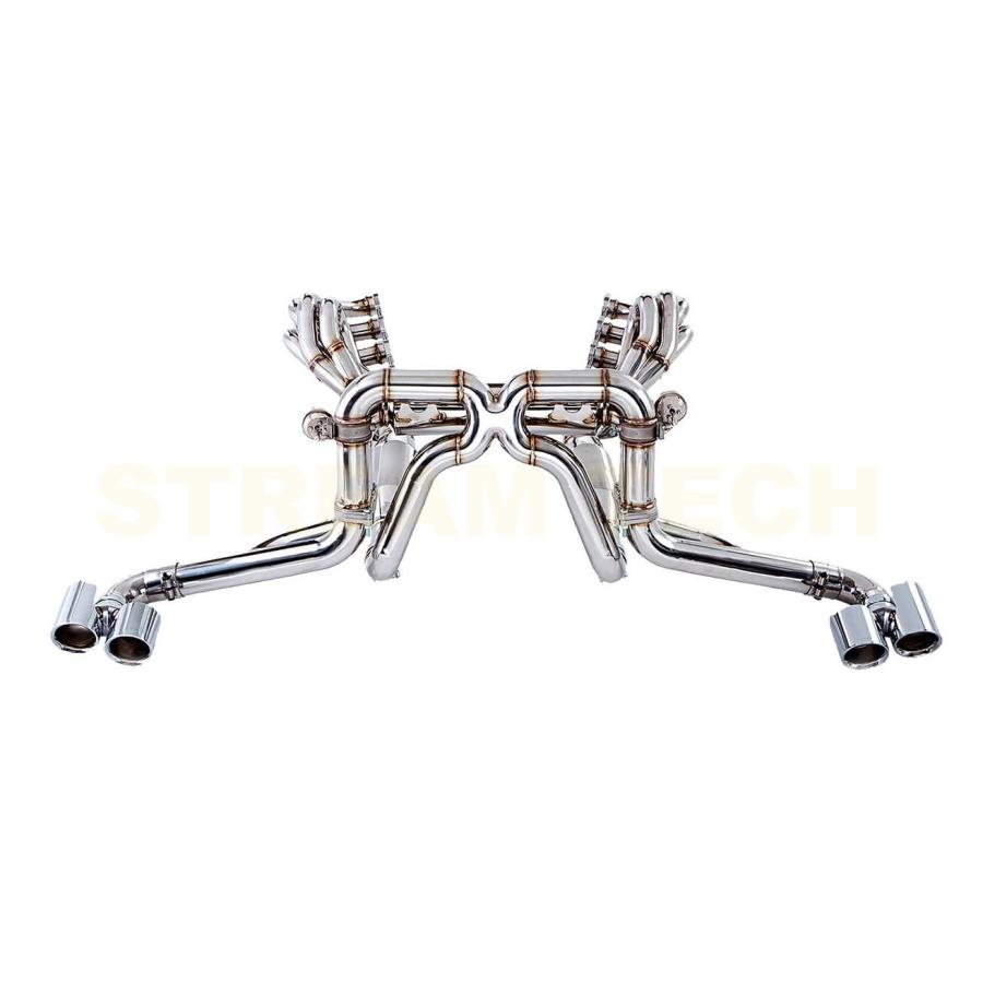 iPE イノテック Ferrari F430用 可変バルブ マフラー ステンレス製 テールエンド フェラーリ スパイダー |  | 12