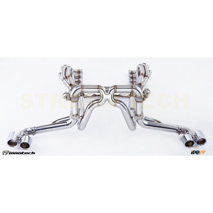 iPE イノテック Ferrari F430用 可変バルブ マフラー ステンレス製 テールエンド フェラーリ スパイダー |  | 10