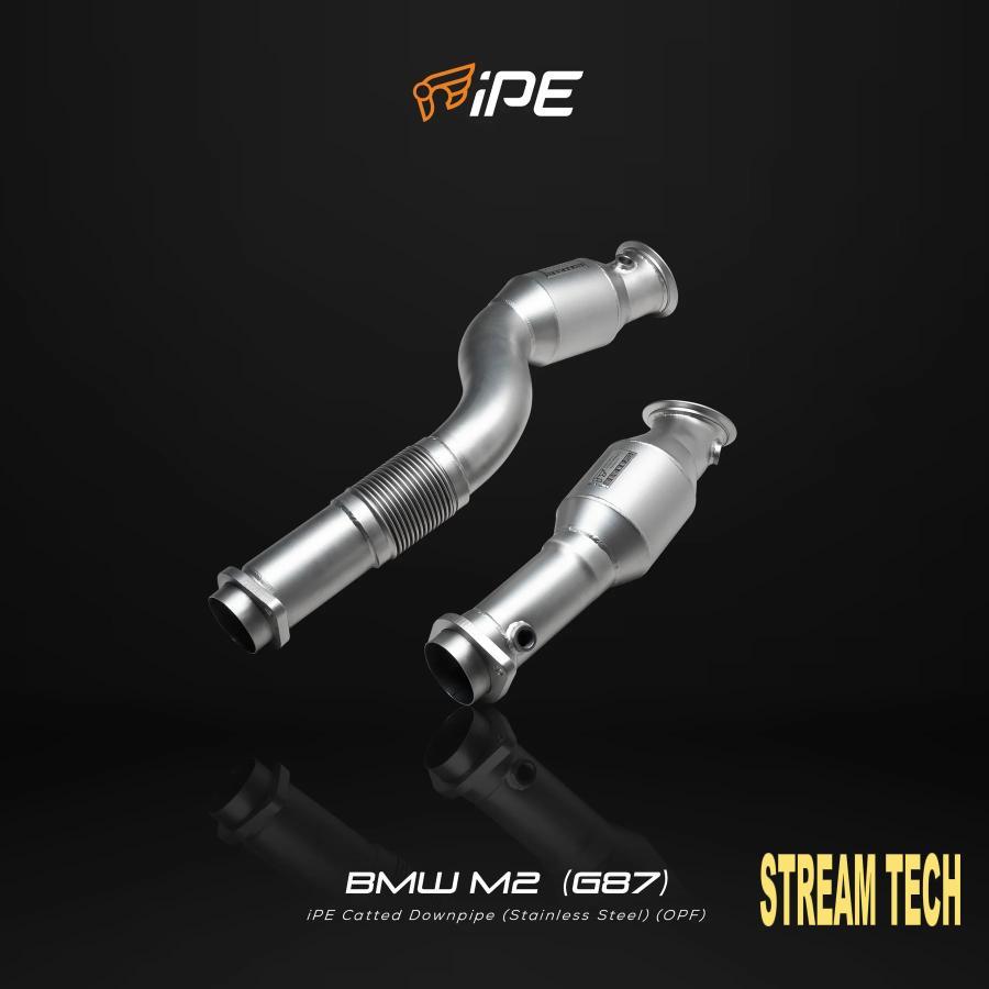 iPE イノテック BMW G87 M2用 可変バルブ マフラー フルシステム ステンレス製 等長パイプ 触媒 テールエンド クーペ Mシリーズ |  | 02