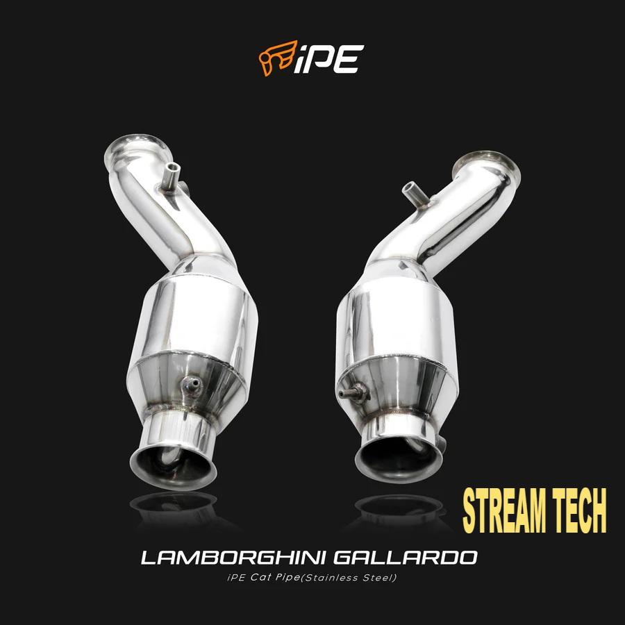iPE イノテック Lamborghini ガヤルド用 キャタパイプ ステンレス製 触媒 ストレート スポーツ キャタライザー ランボルギーニ Gallardo スパイダー |  | 03