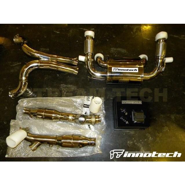 iPE イノテック Lamborghini ムルシエラゴ LP640用 可変バルブ マフラー ステンレス製 キャタライザー ランボルギーニ Murcielago Roadster |  | 07