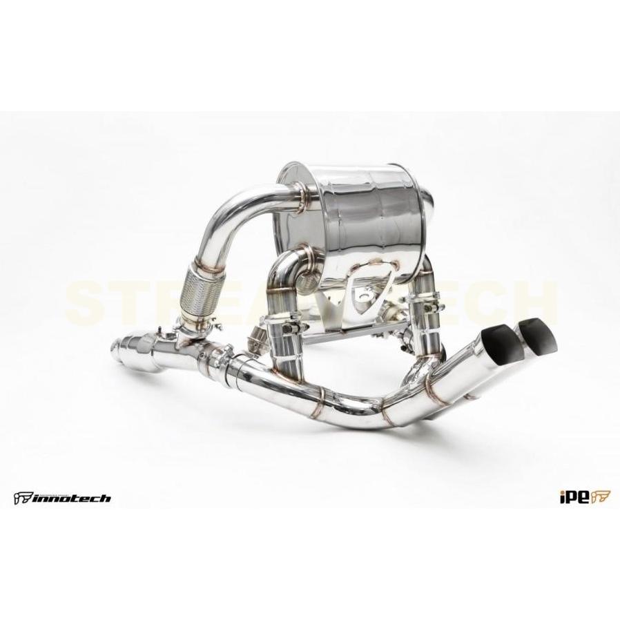 iPE イノテック Lamborghini ムルシエラゴ LP640用 可変バルブ マフラー ステンレス製 キャタライザー ランボルギーニ Murcielago Roadster |  | 08