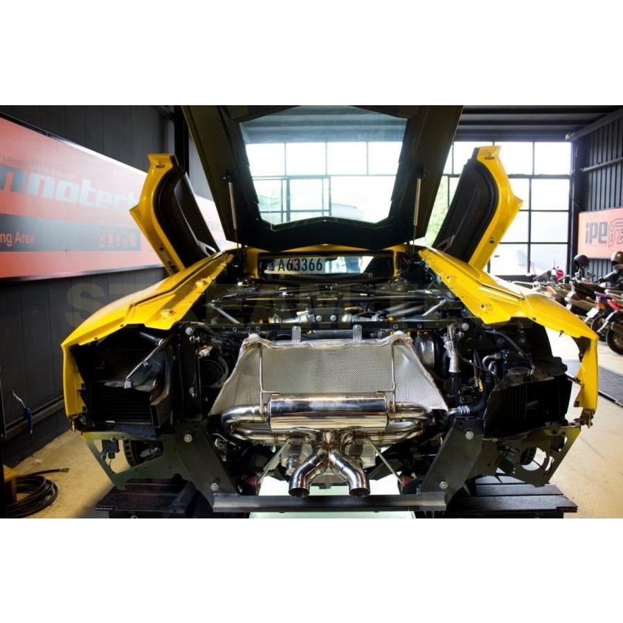 iPE イノテック Lamborghini アヴェンタドール LP700-4 LP720-4用 可変バルブ マフラー フルシステム ステンレス製 ランボルギーニ Aventador ロードスター |  | 04