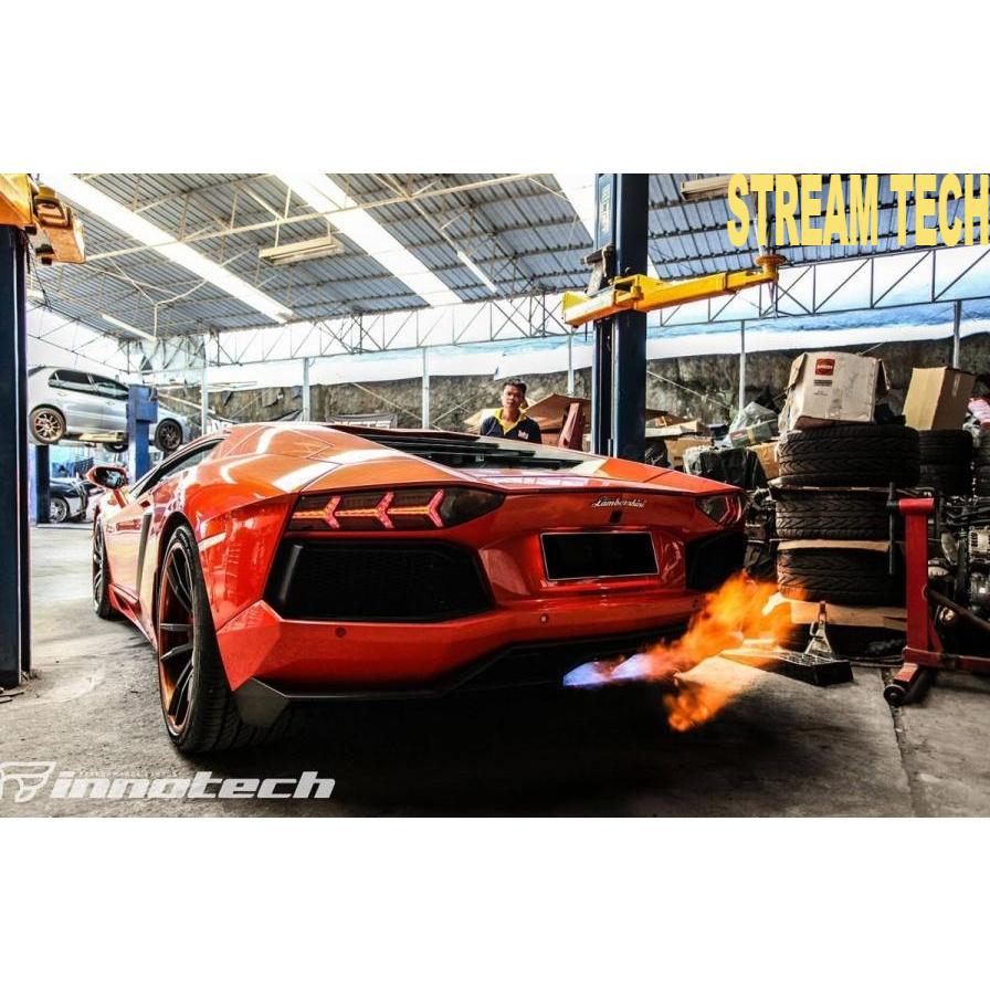 iPE イノテック Lamborghini アヴェンタドール LP700-4 LP720-4用 可変バルブ マフラー フルシステム チタン製 ランボルギーニ Aventador ロードスター |  | 12