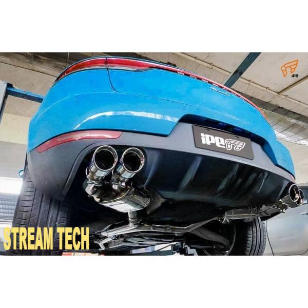 iPE イノテック PORSCHE 95B.2 マカン 2.0T用 可変バルブ マフラー フルシステム ステンレス製 キャタライザー テールエンド ポルシェ Porsche Macan 95B | 