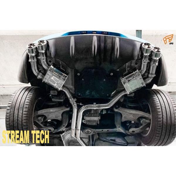 iPE イノテック PORSCHE 95B.2 マカン 2.0T用 可変バルブ マフラー フルシステム ステンレス製 キャタライザー テールエンド ポルシェ Porsche Macan 95B |  | 01