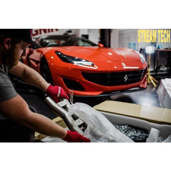 iPE イノテック Ferrari ポルトフィーノ用 可変バルブ マフラー フルシステム チタン製 キャタライザー テールエンド フェラーリ Portofino |  | 03