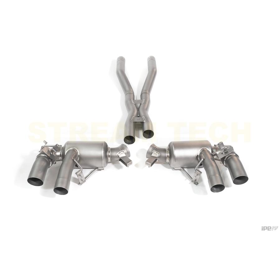 iPE イノテック Ferrari ポルトフィーノ用 可変バルブ マフラー フルシステム チタン製 キャタライザー テールエンド フェラーリ Portofino |  | 07